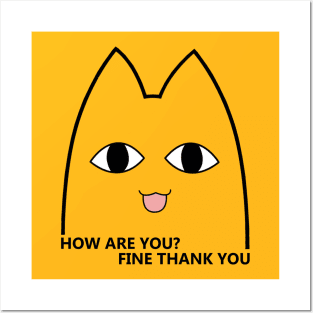 Fine Thank You Posters and Art